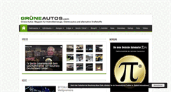 Desktop Screenshot of grueneautos.com