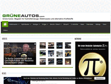 Tablet Screenshot of grueneautos.com